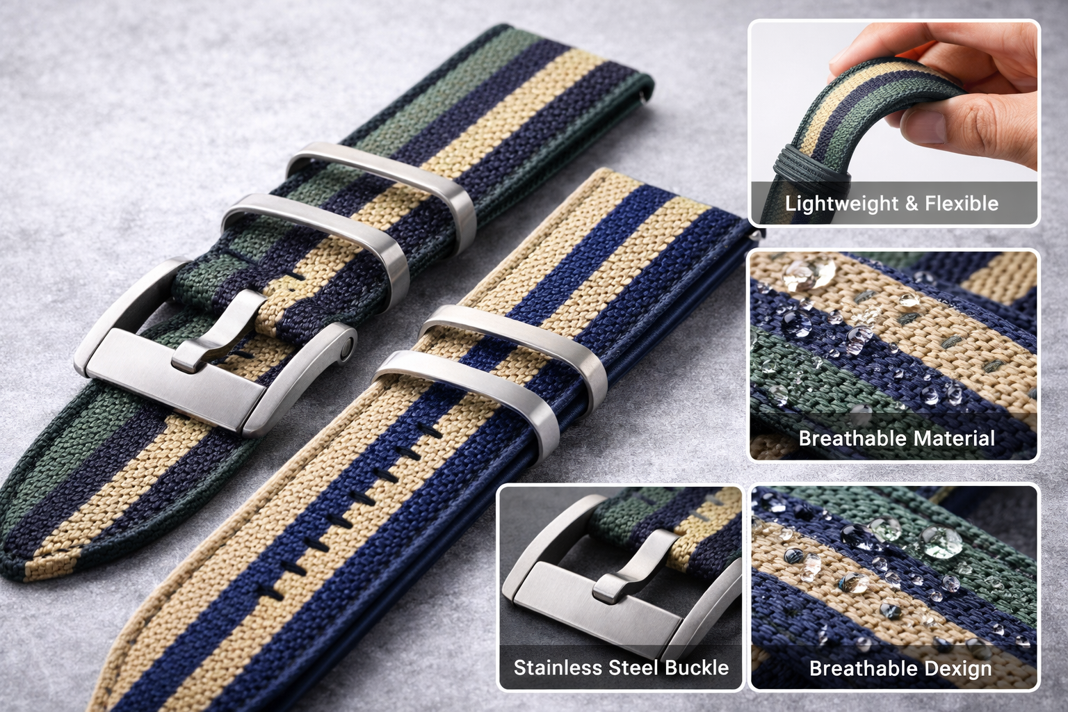 Nylon strap detail