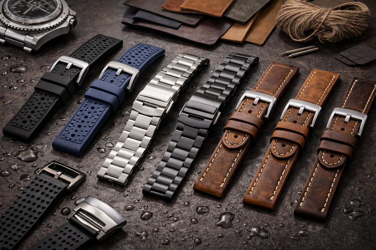Watch strap collection overview